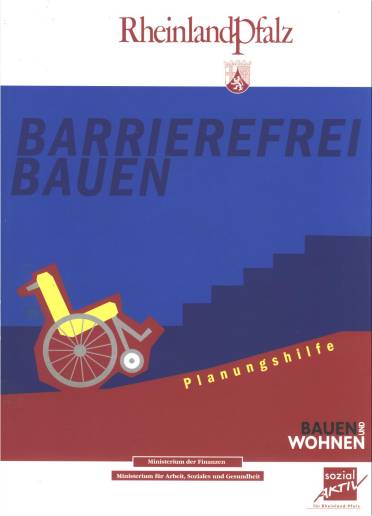 Planungshilfe Barrierefreies Bauen Rheinland-Pfalz 2000 Titelseite